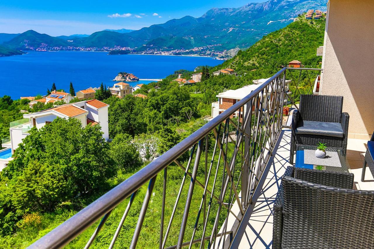 Apartmani Visum Sveti Stefan Exterior foto